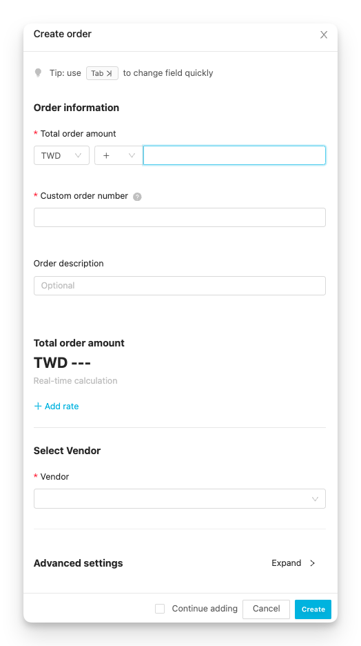 order_addOrder_modal_view